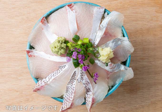 おまかせ地魚３種丼