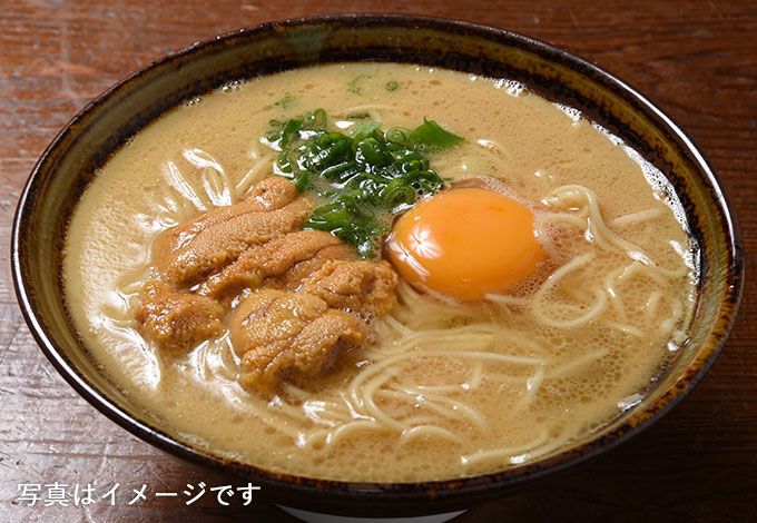 うに玉とろみそラーメン